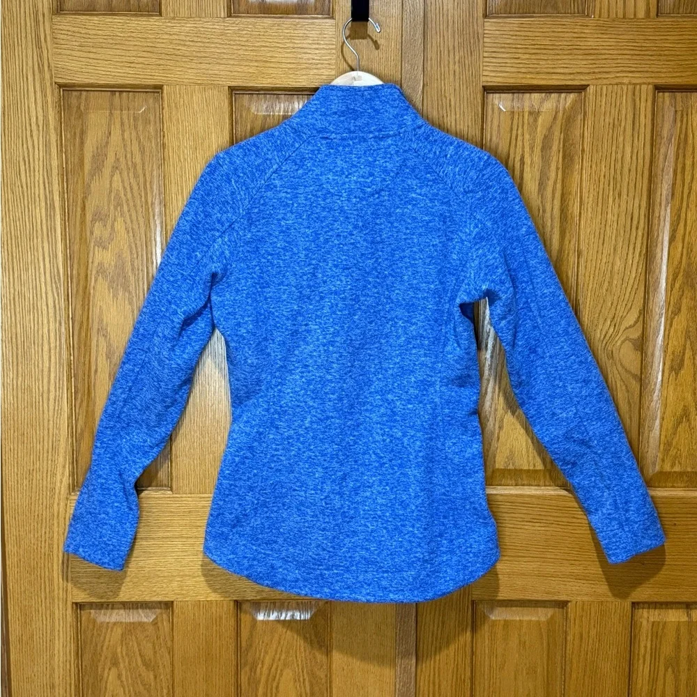 Duluth Trading Co Blue Quarter-Snap Pullover Women’s XS - Picture 2 of 5